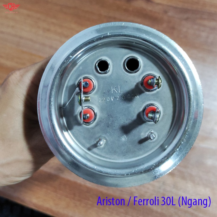 Thanh Đốt Bình Nước Nóng Ariston / Ferroli 30L Ngang ( tặng kèm ron)