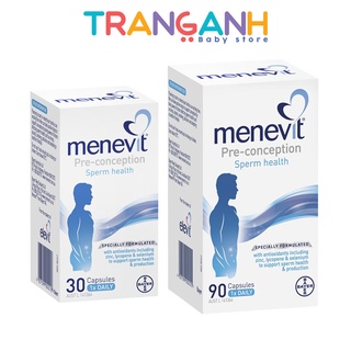 Menevit Úc hỗ trợ sinh sản và sinh lý nam giới.