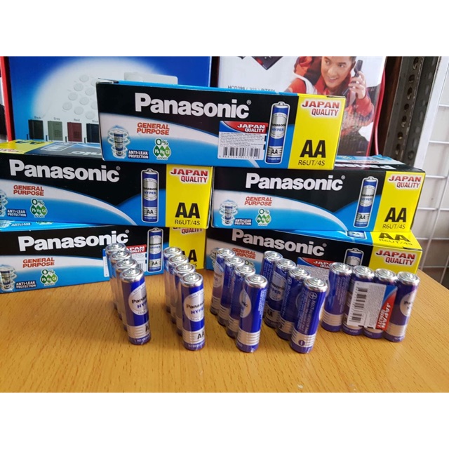 Pin 2A Panasonic Xanh ( Hộp 60 viên) Chính Hãng