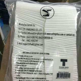 Bông tẩy trang Soft Tip (Thái Lan) - 50g