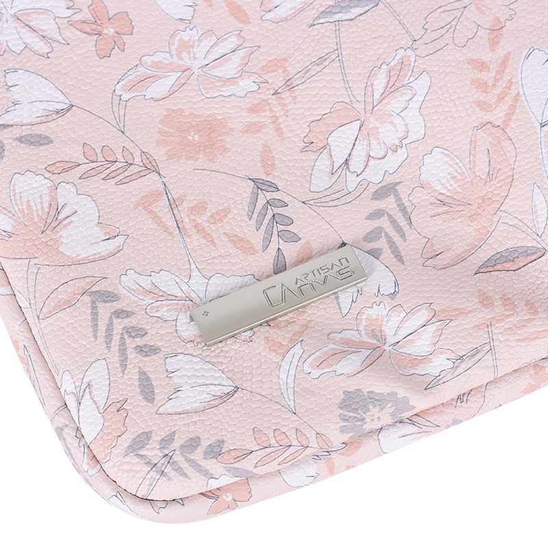 CanvasArtisan Túi đựng máy tính bảng in họa tiết hoa chống thấm nước cho Mavbook Matebook Air Pro M1 M2 11/ 12/ 13/ 14/ 15 Inch