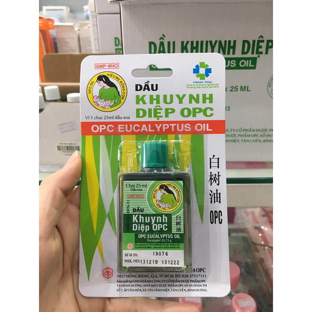 Dầu Khuynh Diệp OPC Việt Nam 25ml