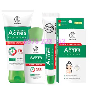 Bộ 4 sản phẩm ngăn ngừa mụn kháng khuẩn Acnes 3S