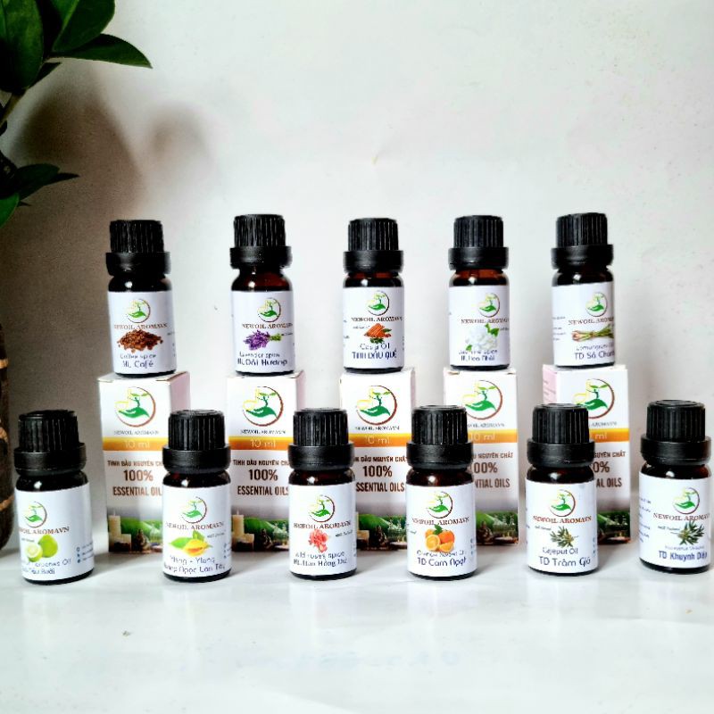 Tinh dầu thiên nhiên Trường An 10ml | Tự chọn mùi | Có kiểm nghiệm COA
