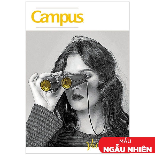 Vở Visionary A4 Kẻ Ngang Có Chấm 200 Trang ĐL 70g/m2 - Campus NB-A4VN200 (Mẫu Màu Giao Ngẫu Nhiên)
