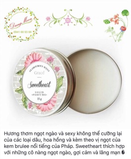 NƯỚC HOA KHÔ CAO CẤP GRACE