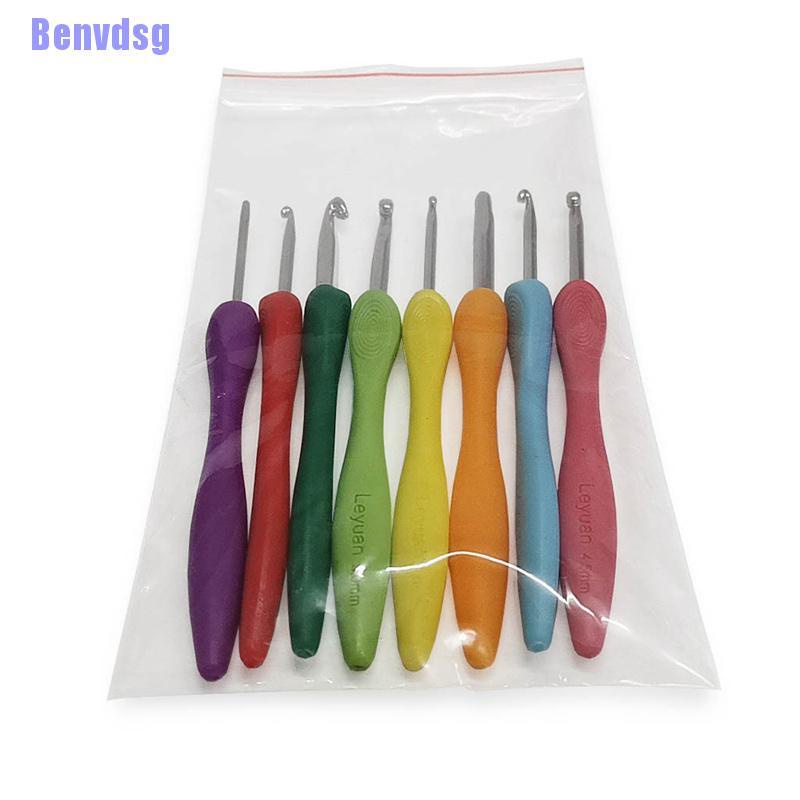 Bộ 8 Móc Len Nhôm 2.5-6.0mm