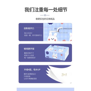 THÙNG 40 GÓI GIẤY ĂN RÚT HÌNH THỎ