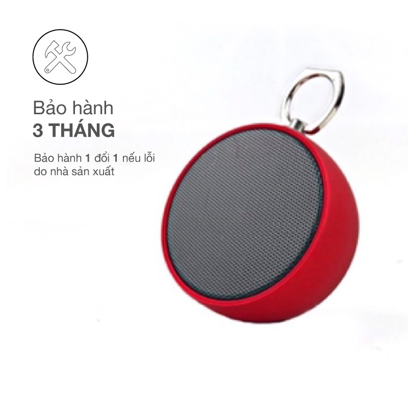 Loa bluetooth, loa không dây vỏ nhôm mini BS02 âm thanh sống động, bảo hành 1:1 trong 3 tháng (giao màu ngẫu nhiên)