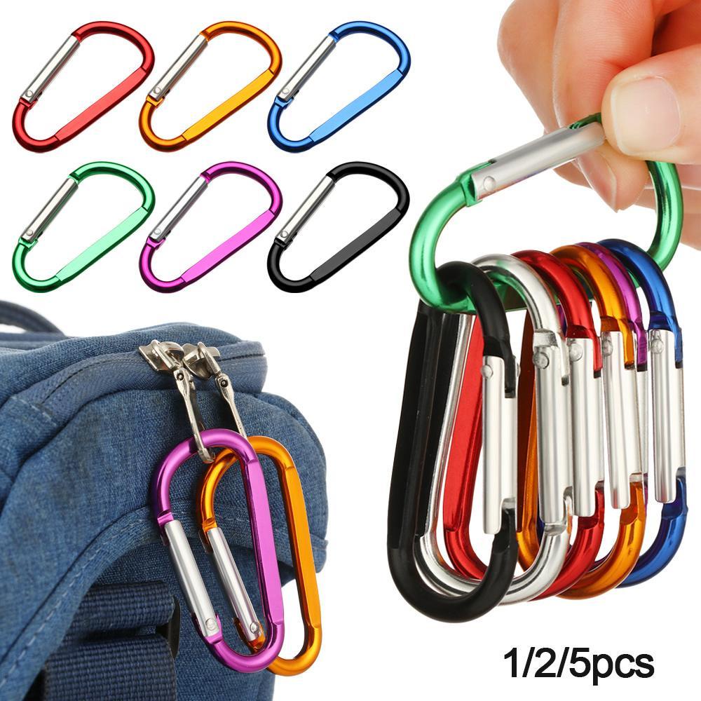 LEISURE Móc Khóa Carabiner Bằng Hợp Kim An Toàn Cho Các Hoạt Động Thể Thao Ngoài Trời