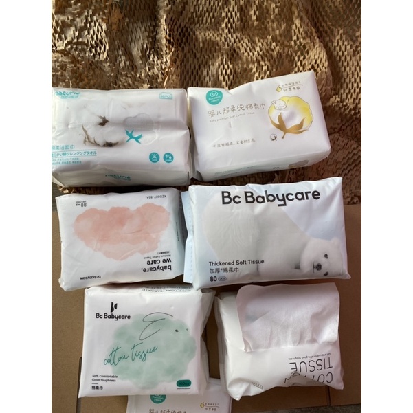 Khăn cotton khô pure cotton loại mềm dùng được cho cả trẻ sơ sinh