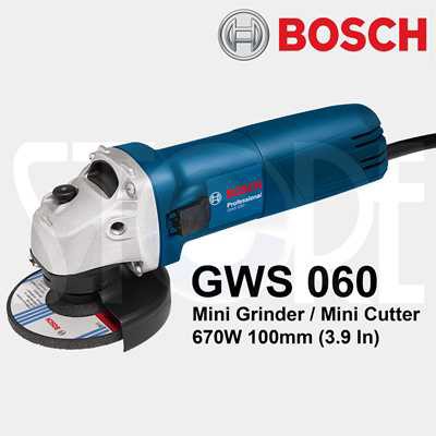 MÁY MÀI GÓC 670W BOSCH GWS-060