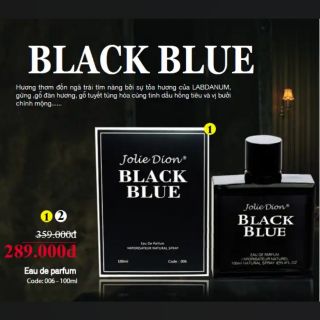 Nước hoa nam jolie dion black blue 006