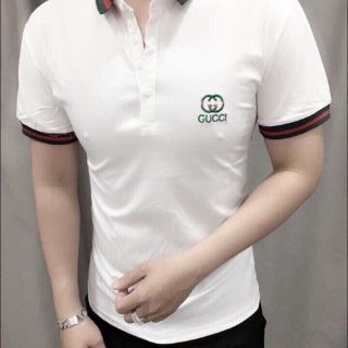 Áo thun nam cổ trụ cotton