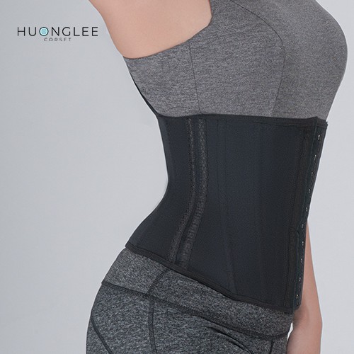 [HUONGLEE Corset] Đai Gen Nịt Bụng Thon Giảm Eo Latex Active Flex Jennie 13 xương thép - 25cm Chuẩn Chính Hãng Colombia | BigBuy360 - bigbuy360.vn