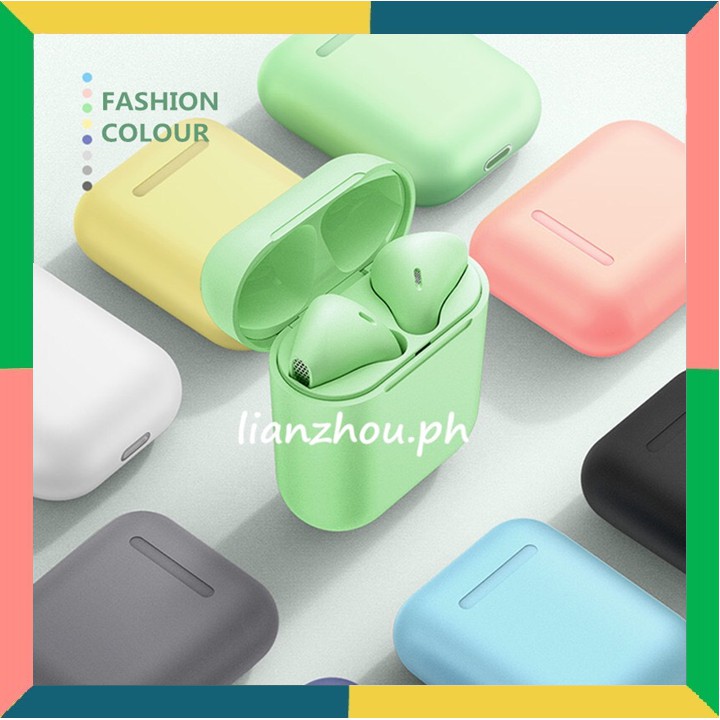 [𝘽𝙖̉𝙣 𝙉𝙖̂𝙣𝙜 𝘾𝙖̂́𝙥 𝟮𝟬𝟮𝟬] Tai nghe Bluetooth không dây Inpods i12s Đủ Bass Treble, Nghe Đều 2 Tai