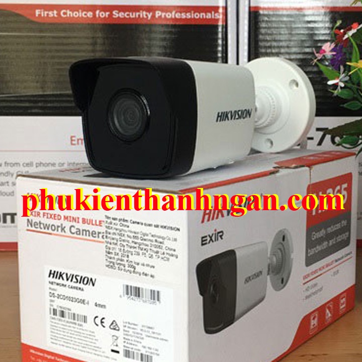 Camera IP hồng ngoại 2.0 Megapixel HIKVISION DS-2CD1023G0E-I