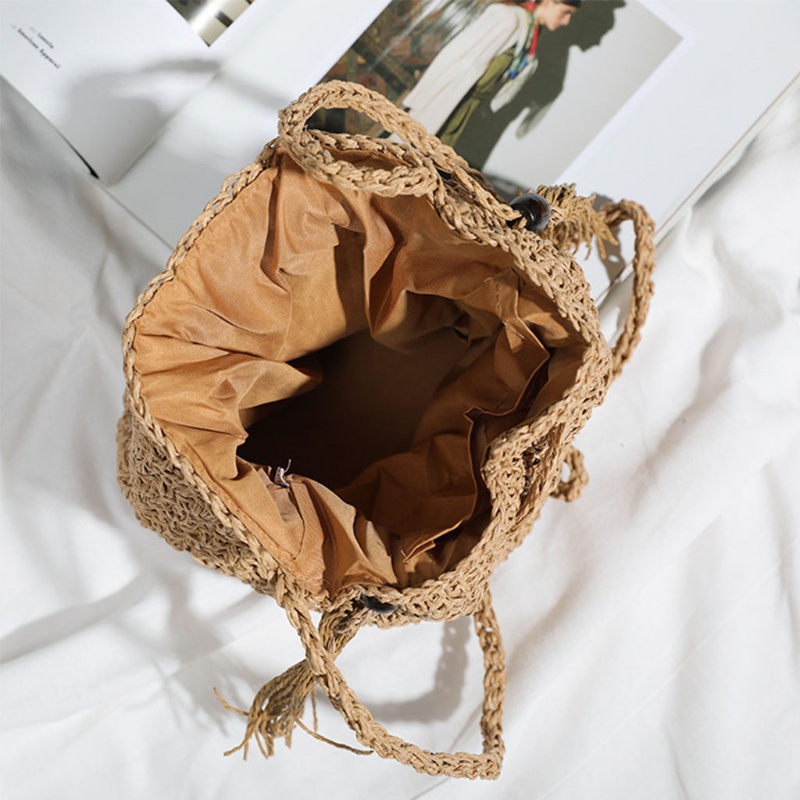 Túi Đeo Chéo Đan Lát Thời Trang Nữ Tính