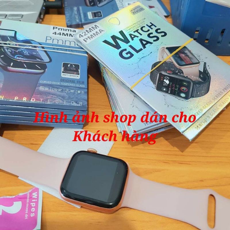 Dán Cường Lực Dẻo APPLE WATCH 3D Full Màn ❤FREESHIP❤ - Loại Xịn - Bảo Vệ Full Màn Hình Đồng Hồ Size 38/40/42/44MM