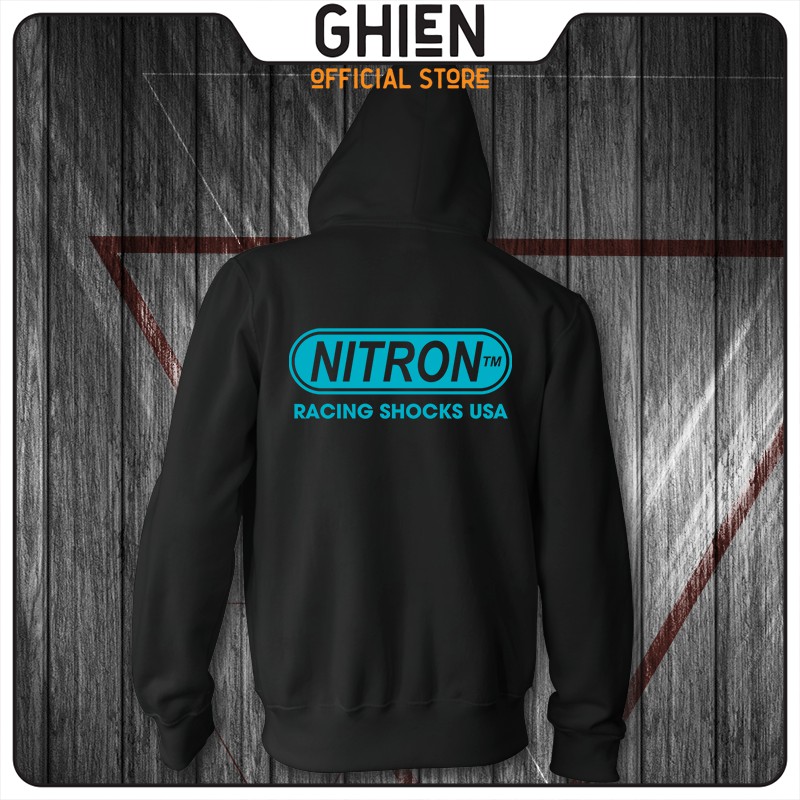 Áo khoác dây kéo UMAD unisex racing biker Nitron nam nữ vải da cá cao cấp co giãn 4 chiều, thoáng mát | BigBuy360 - bigbuy360.vn