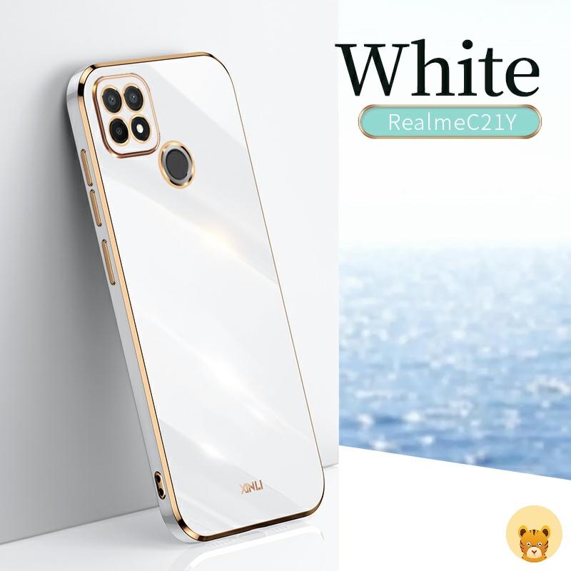 Ốp Điện Thoại Mềm Thiết Kế Sang Trọng Cho Realme C21Y C25Y