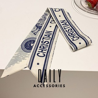 Khăn lụa buộc tóc - Dây lụa buộc tóc Hottrend Hàn Quốc Daily Accessories