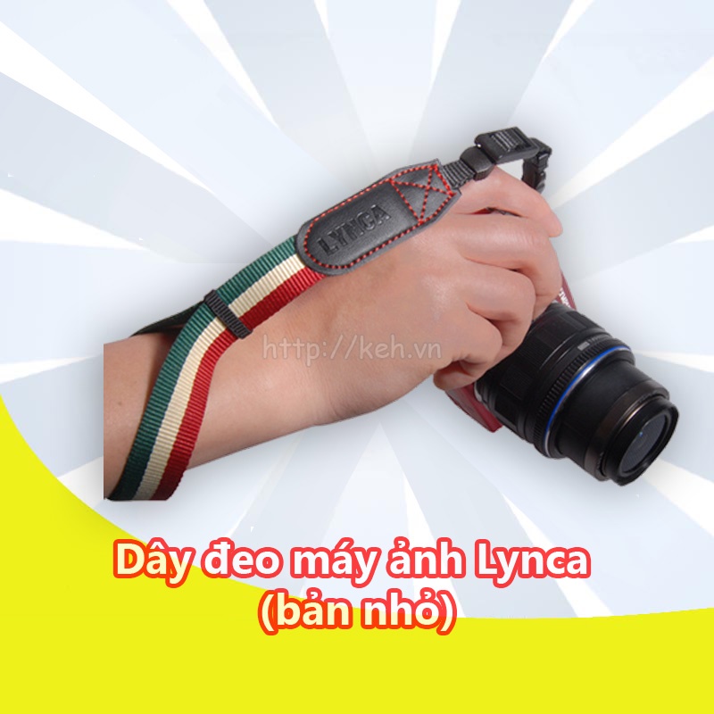 Dây đeo máy ảnh Lynca bản nhỏ cho Sony Fujifilm, Panasonic, Olympus, Canon