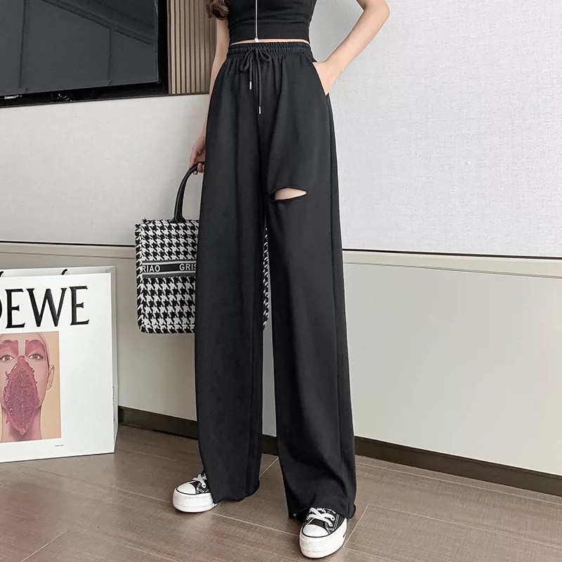 [Mã FAMAYWA giảm 10K đơn 50K] Quần Suông Nữ Ống Rộng Lưng Cao Cạp Chun Siêu Hot OBIKING | BigBuy360 - bigbuy360.vn