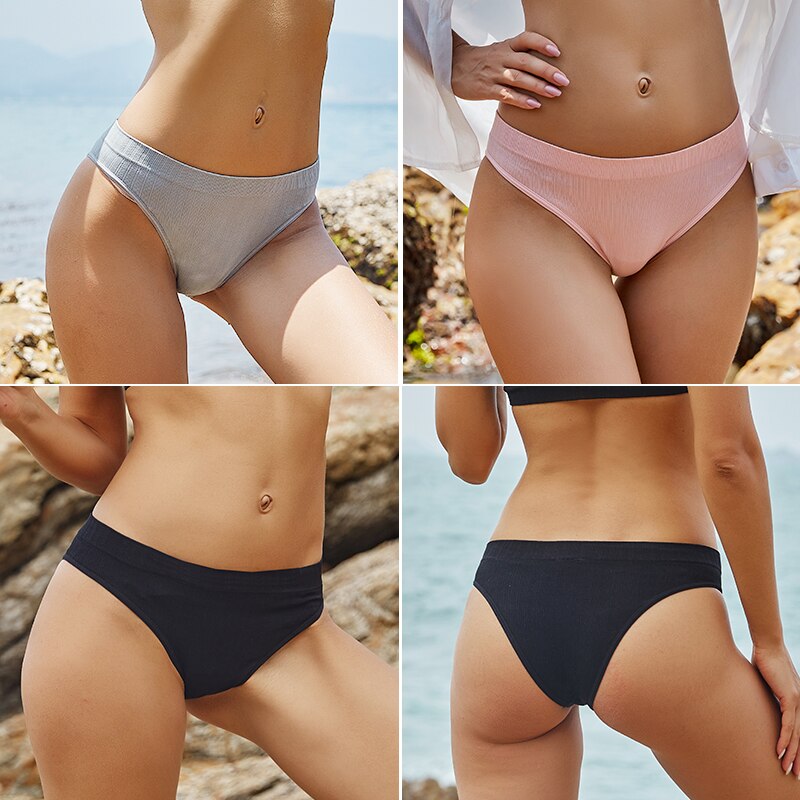 Quần lót CUTEBYTE không đường may 9 màu gợi cảm thời trang cho nữ