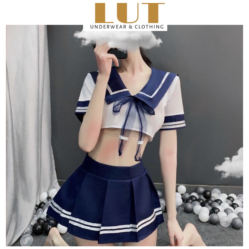 Cosplay sexy - bộ đồ ngủ quyến rũ - cosplay học sinh - LUTSTORE