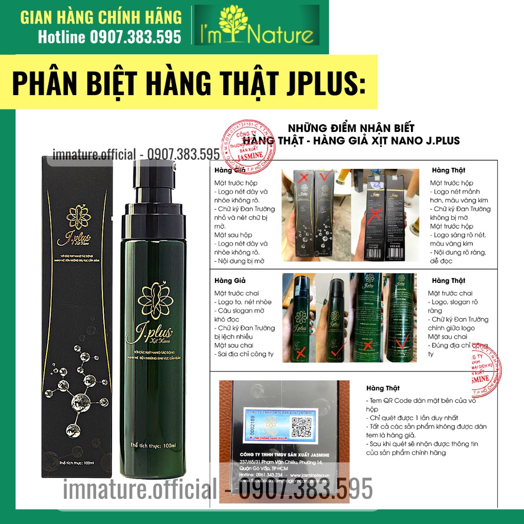 Xịt Giảm Mỡ JPlus 100ml