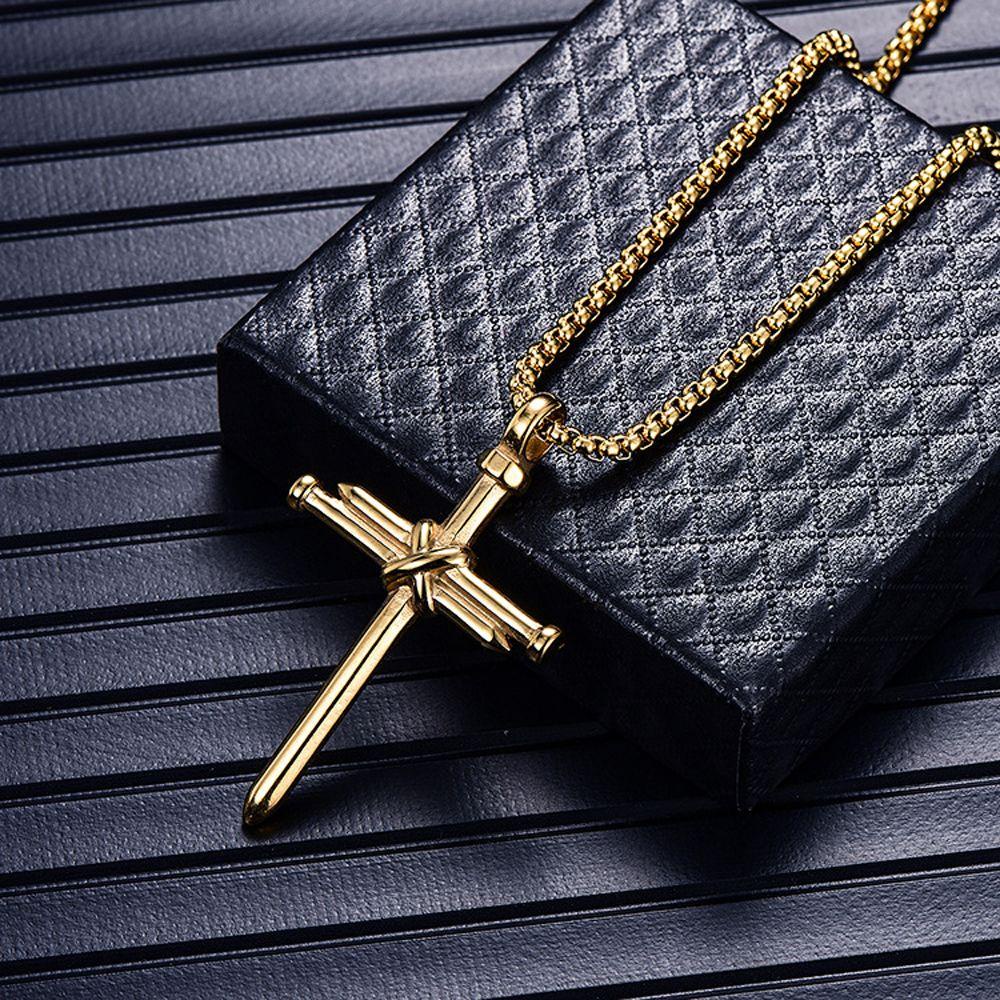 Vòng cổ Mặt Thánh Giá Thời Trang Cho Nam