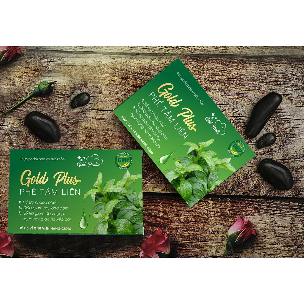 Gold Plus Phế Tâm Liên (2 Vỉ)