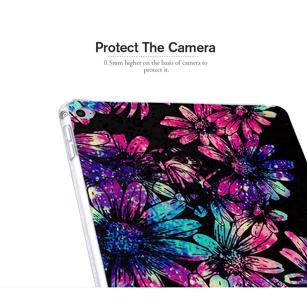Ốp máy tính bảng bằng TPU in hình vẽ đẹp mắt dành cho Xiaomi Mi Pad 4 8.0 inch 200.2 x 120.3 x 7.9 mm