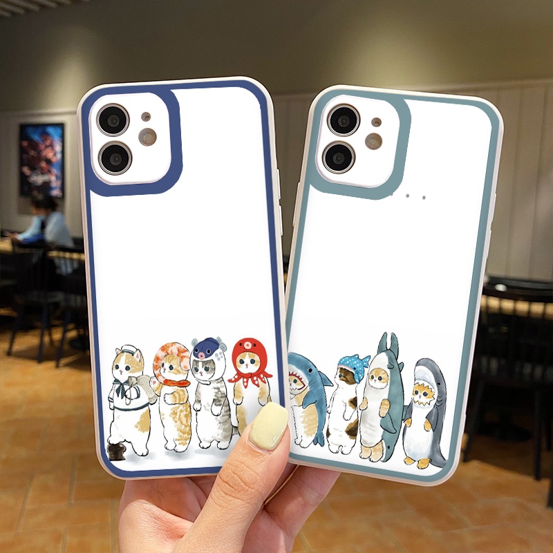 Ốp lưng iPhone ốp gia đình mèo hóa trang từ iP 6 đến 13 promax