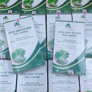 Dung dịch  vệ  sinh trầu không 150ml (hình  thật)