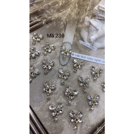 Charm xịn gắn móng tay mã 233- mã 244