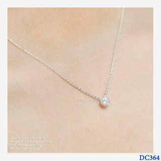 Dây chuyền nụ đá nhỏ bạc Lucy - DC364