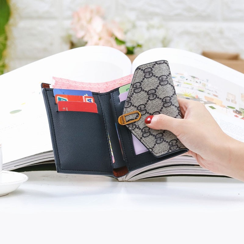 Ví nữ nhỏ xinh mini da mềm thời trang nhiều ngăn giá rẻ bóp đựng tiền V4 | BigBuy360 - bigbuy360.vn