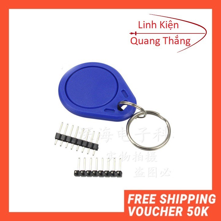 Mạch RFID RC522 NFC 13.56Mhz-linhkiendientubk