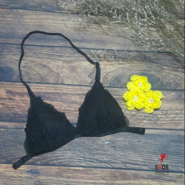 Áo lót bralette tròng cổ mặc hở lưng