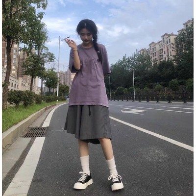 GIÀY BÁNH MỲ THỂ THAO Unisex DÁNG CVS GAM MÀU PASTEL ĐẾ CAO 3 cm  (ảnh thật