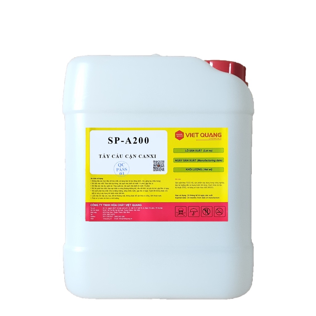 Tẩy cặn canxi SP-A200 VietQuangchemicals 1kg