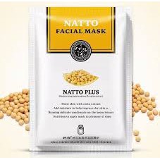 Mặt Nạ Đậu Nành Natto Plus Facial Mask Combo 10 Miếng