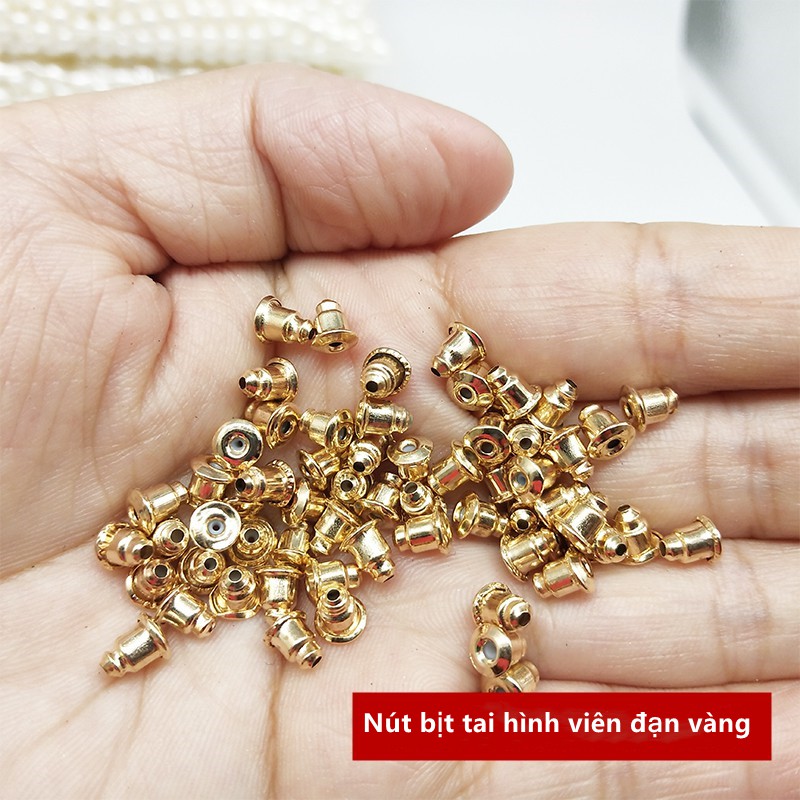 Phụ Kiện Làm Bông Tai Thủ Công B39 Chất Liệu Silicon