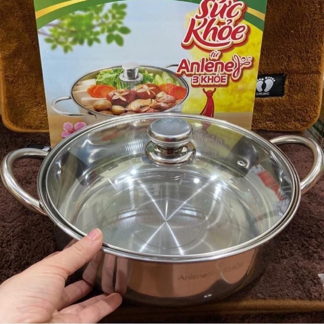 Nồi lẫu chất liệu inox 304