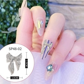 Charm nail ,  charm đá ,  2 màu Vàng - Bạc