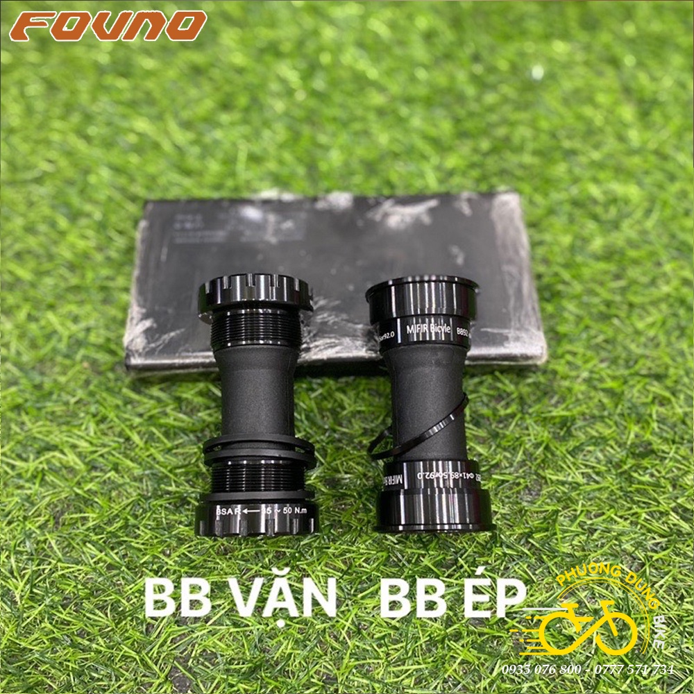 Đùi đĩa  rỗng xe đạp FOVNO THUNDER 34-50T / 36-52T / 39-53T