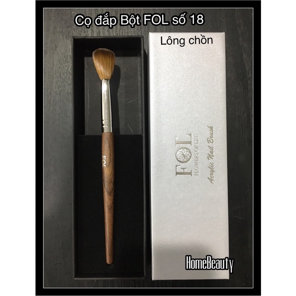 Cọ Đắp Bột FOL new 2023 ( có số 16,18)