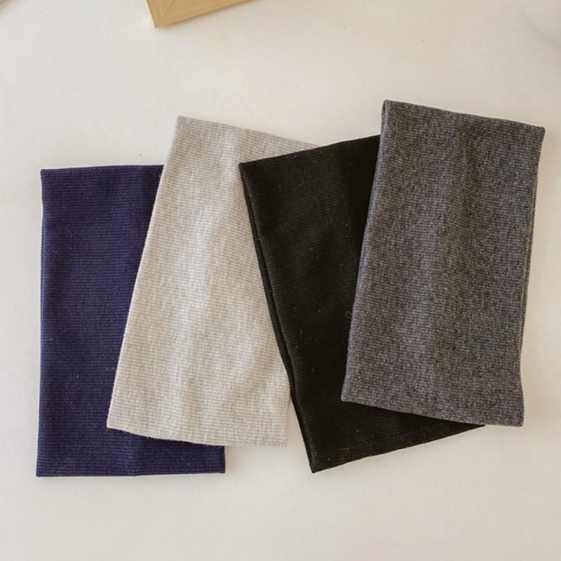 Fashion Sports Knitted Headband Simple Broad Side Hair Band Headdress